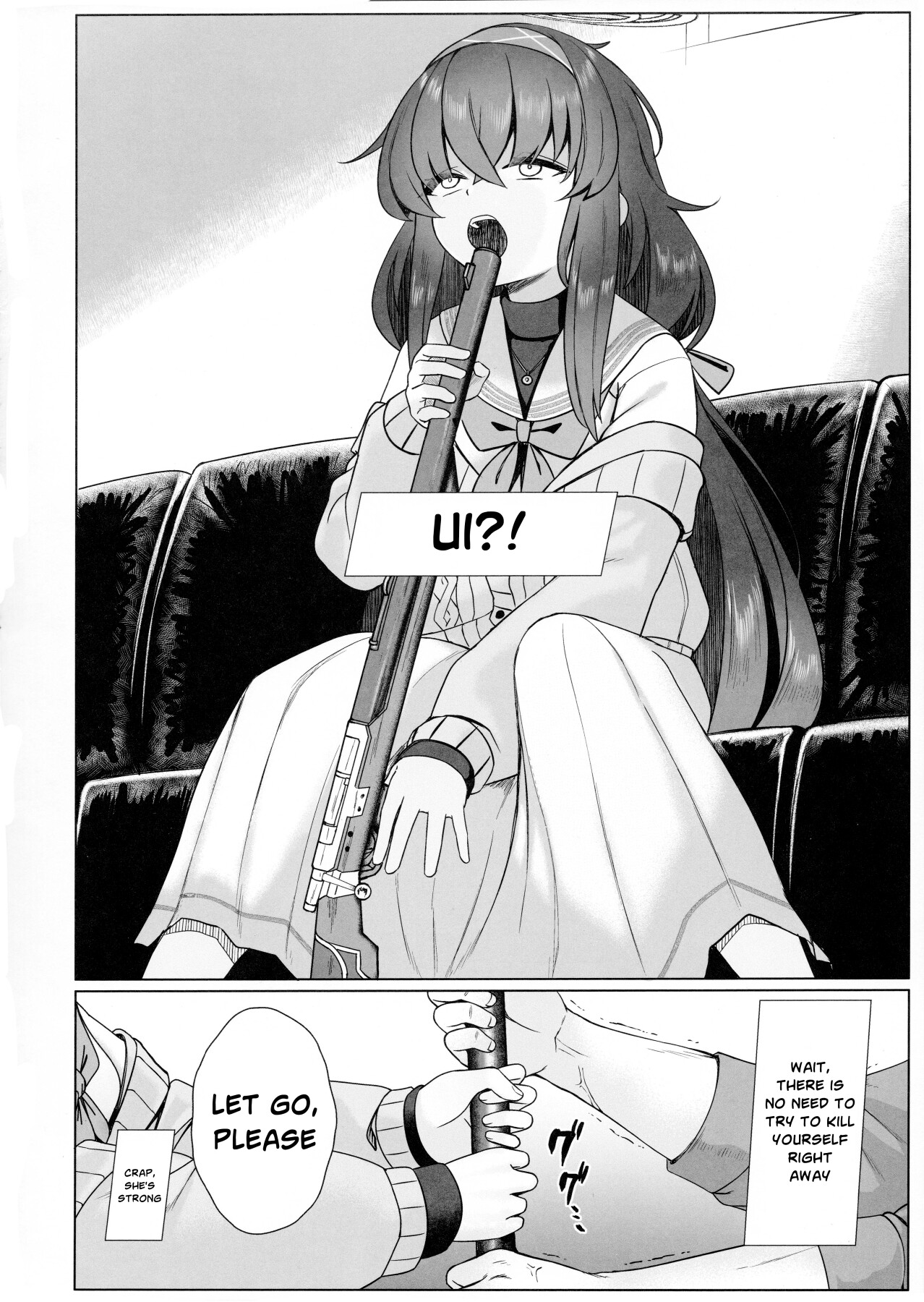 Hentai Manga Comic-Ui's thin book-Read-5